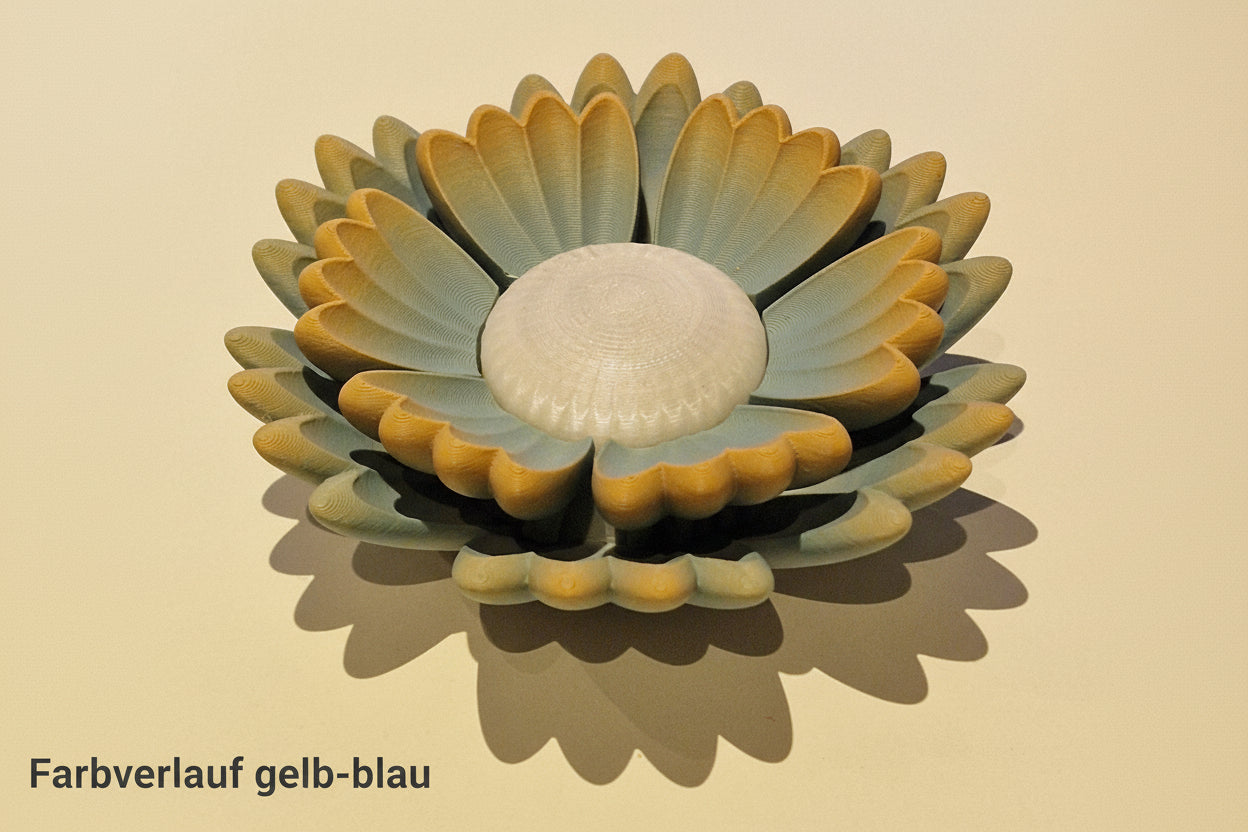 Leuchtende Blumenstecker/-fackeln mit Kuppel -mehrfarbig