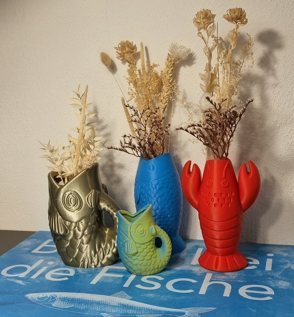 Hummer-Vase – Dein Tisch hat jetzt Charakter