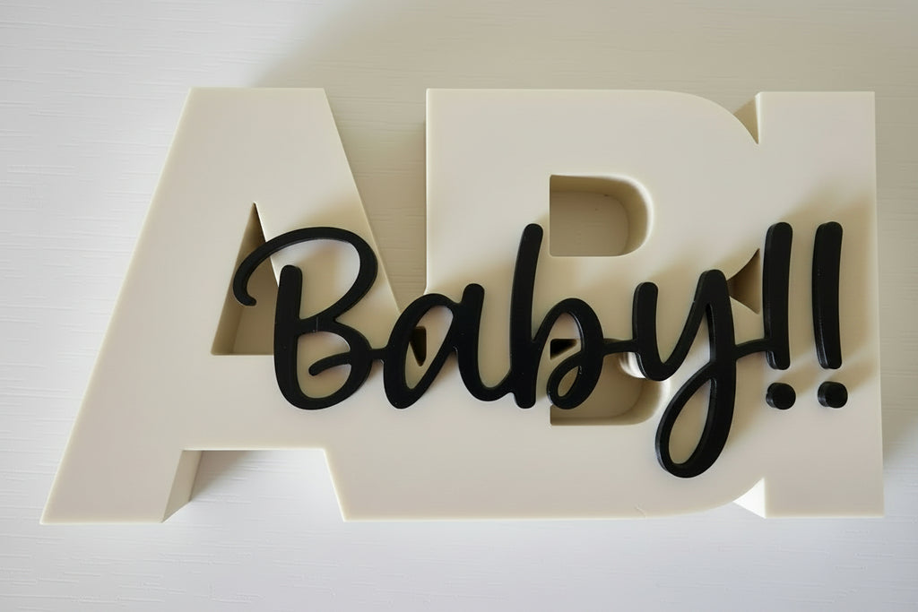 Schrifzug ABI...2026/...und Tschüss/...BABY