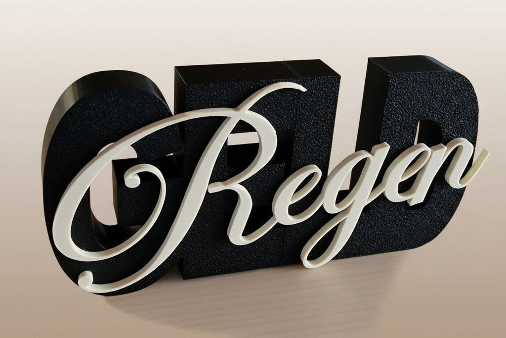 Schriftzug GeldRegen