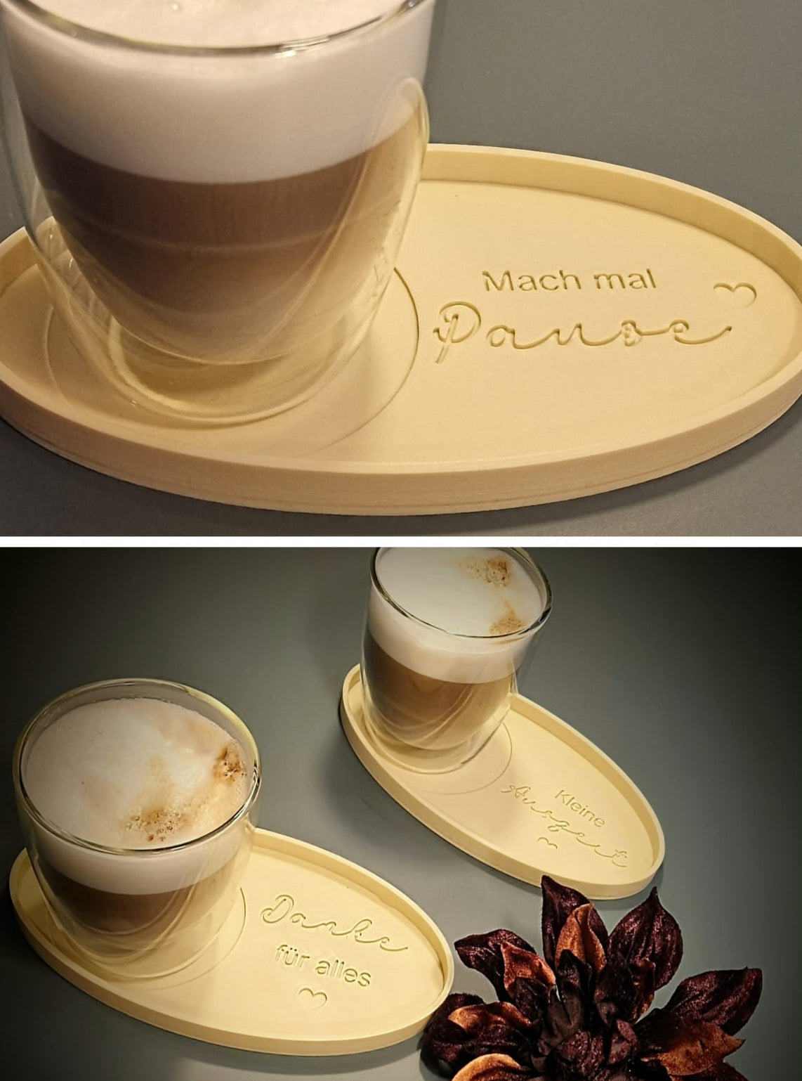 Untersetzer Kaffeepause