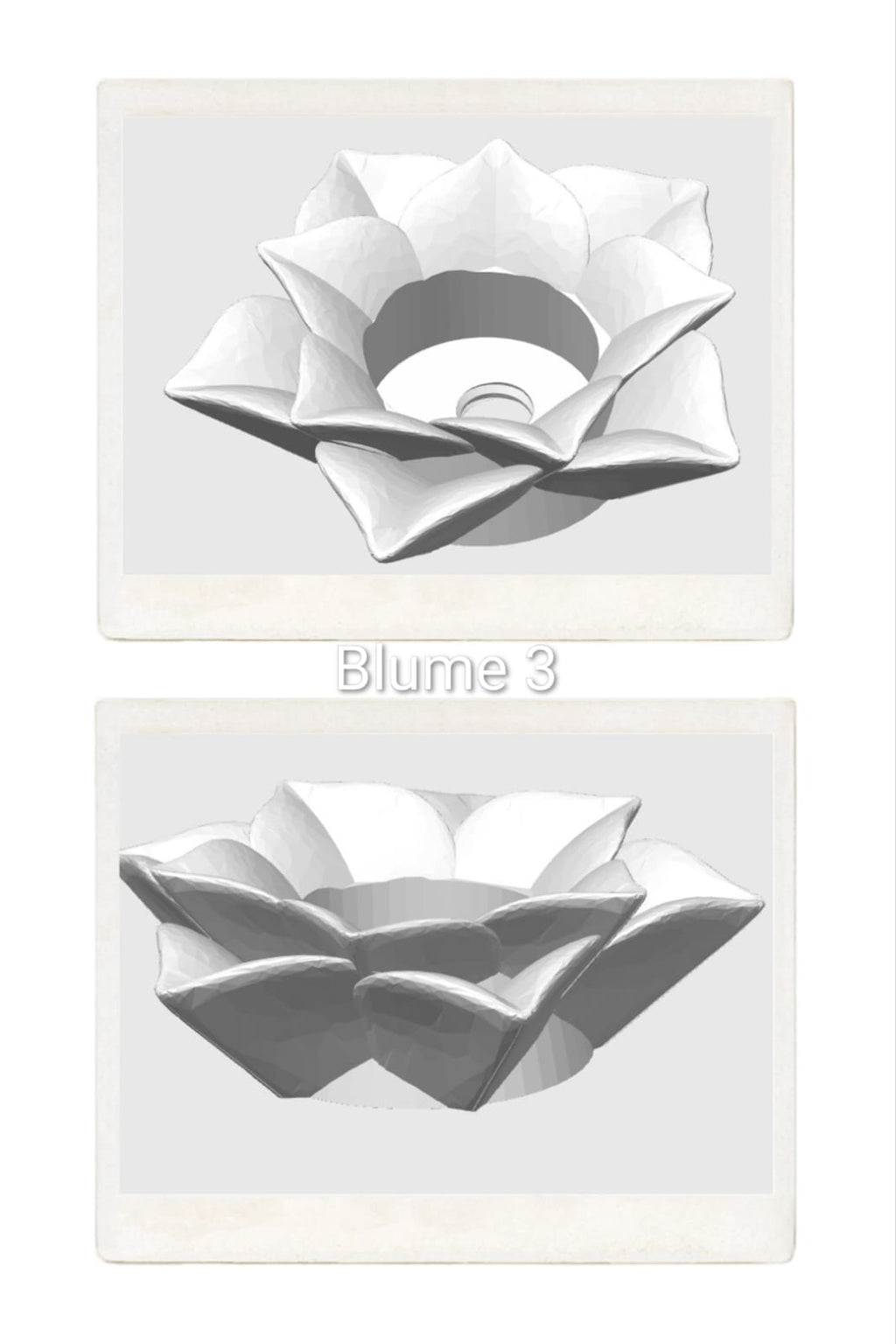 Leuchtende Blumenstecker/-fackeln mit Kuppel - einfarbig