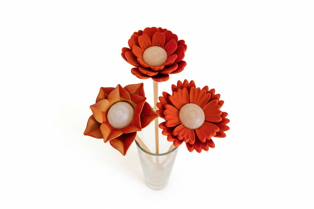 Leuchtende Blumenstecker/-fackeln mit Kuppel -mehrfarbig